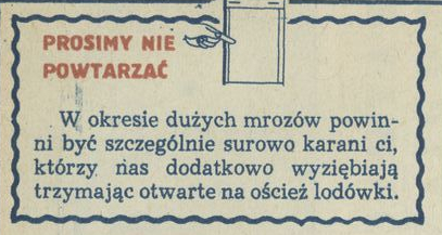 Prosimy nie powtarzać
