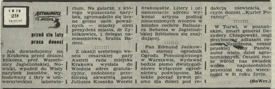 Aktualności z myszką