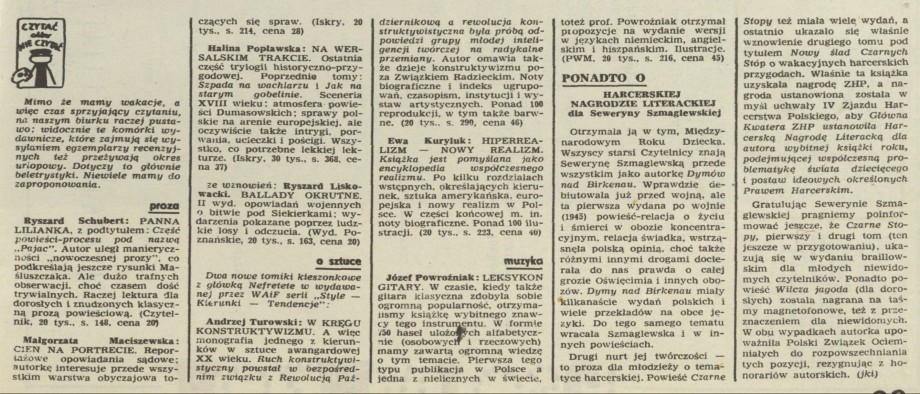 Czytać albo nie czytać