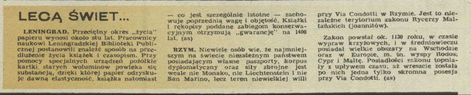 Lecą świetliki lecą, lecą...