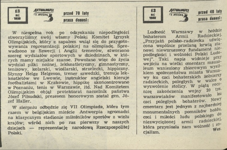 Aktualności z myszką