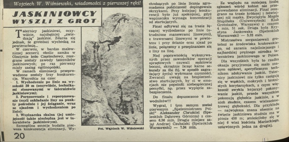 Jaskiniowcy wyszli z groty