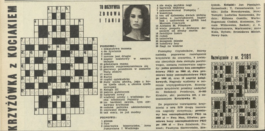 Krzyżówka z kociakiem