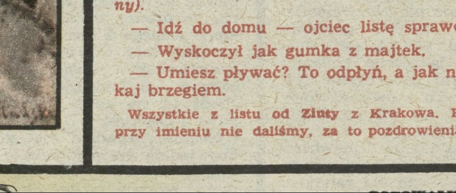 "Człowiek w brązowym garniturze"