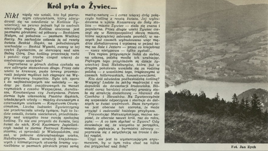 Król pyta o Żywiec...