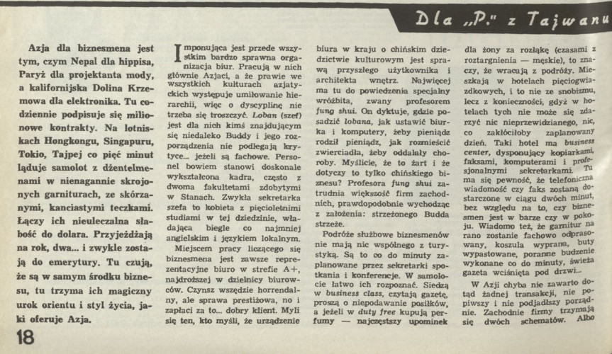 Kiedy biznesmen może się upić