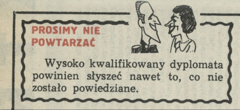Prosimy nie powtarzać