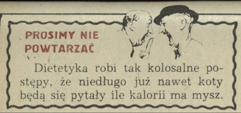 Prosimy nie powtarzać