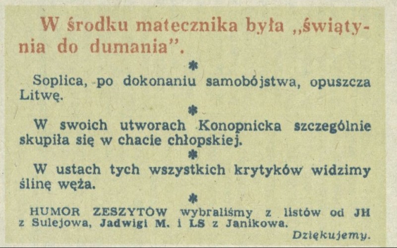 W środku miasteczka