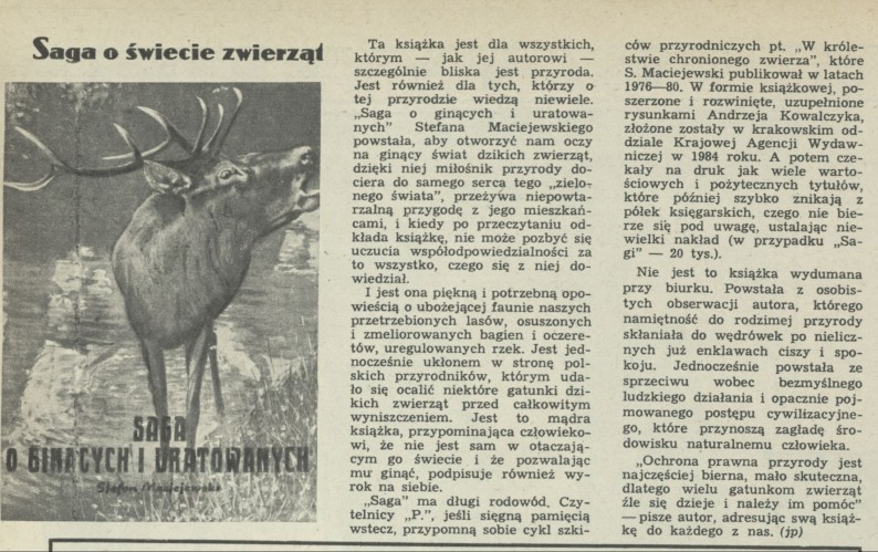 Saga o świecie zwierząt