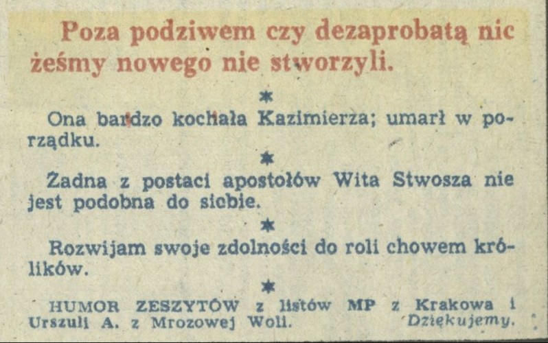 Poza podziwem czy dezaprobatą