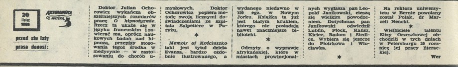 Aktualności z myszką