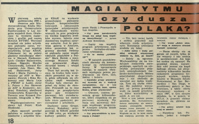 Magia rytmu czy dusza Polaka?