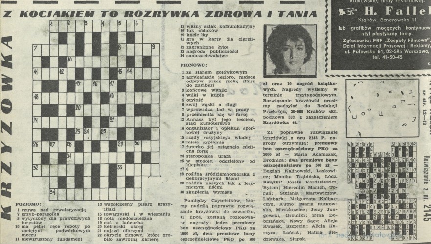 Krzyżówka z kociakiem