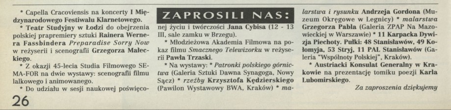 Zaprosili nas