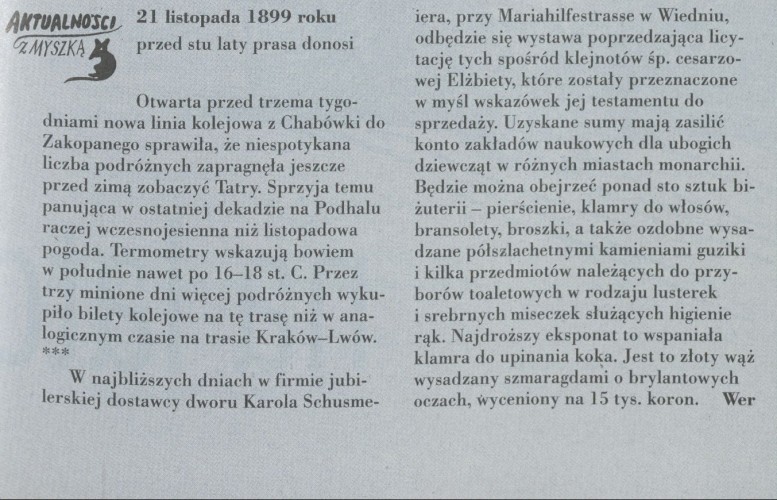 Aktualności z myszką