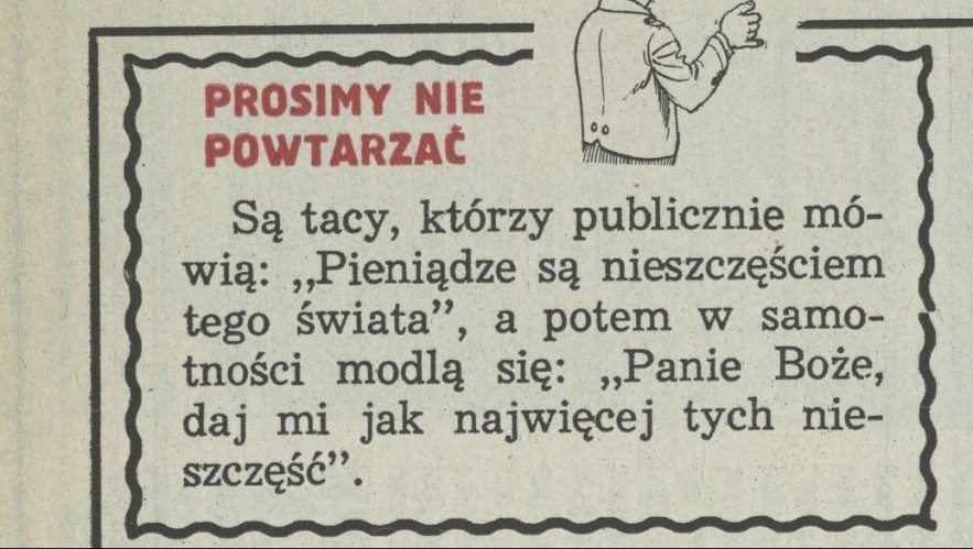 Prosimy nie powtarzać