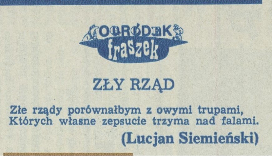Ogródek fraszek