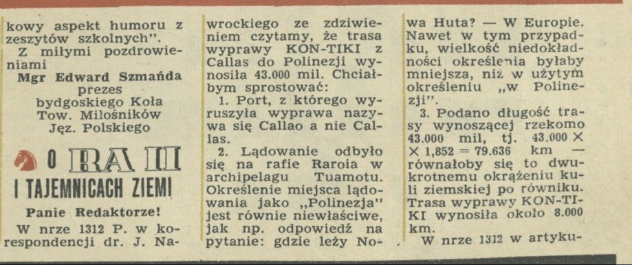 O Ra II i tajemnicach Ziemi