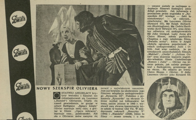 Nowy Szekspir Oliviera