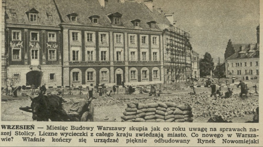 Wrzesień - Miesiąc Budowy Warszawy