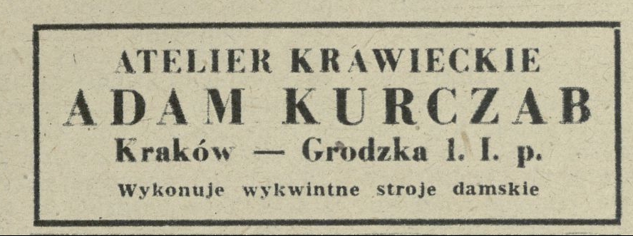 Atelier krawieckie Adam Kurczab