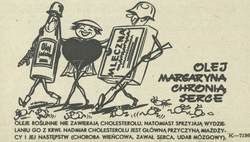 Olej, margaryna chronią serce
