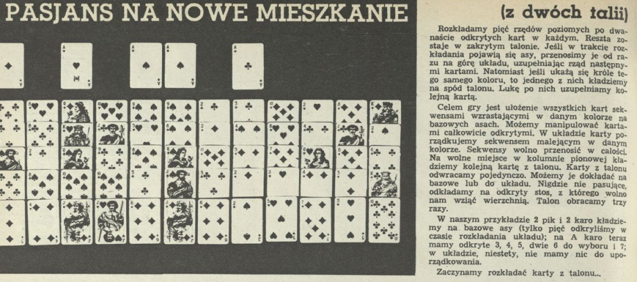 Pasjans na nowe mieszkanie