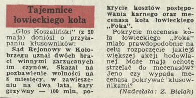 Tajemnice łowickiego koła
