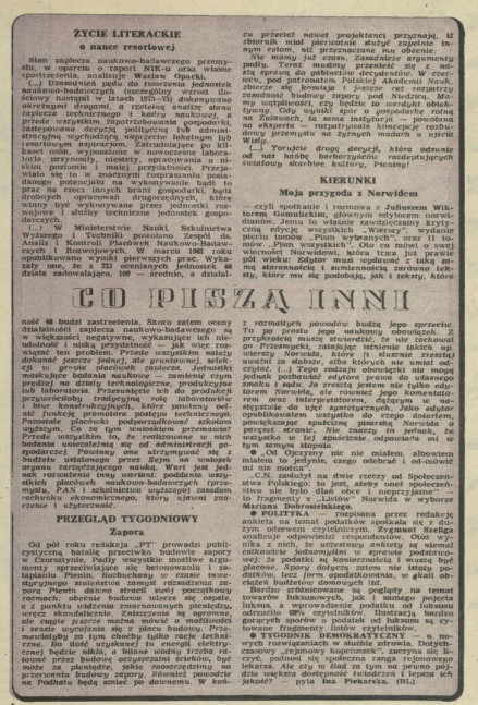 Co piszą inni