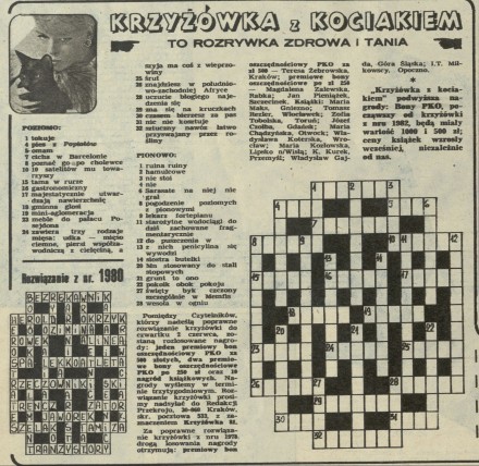 Krzyżówka z kociakiem