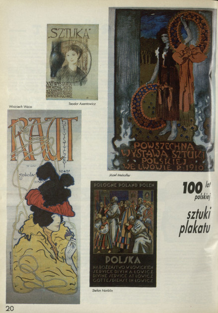 100 lat polskiej sztuki plakatu