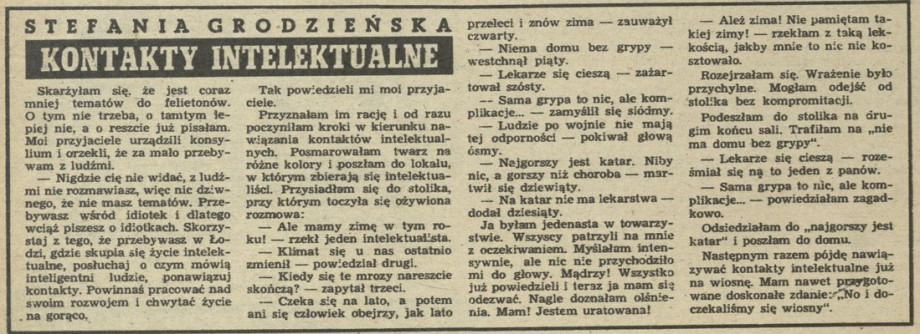 Kontakty intelektualne