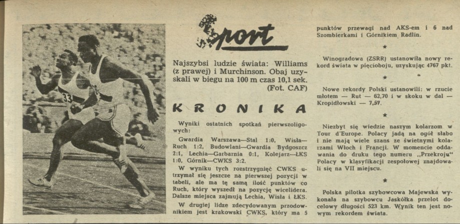 Kronika (sportowa)