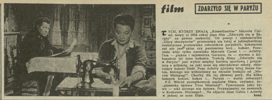 Zdarzyło się w Paryżu