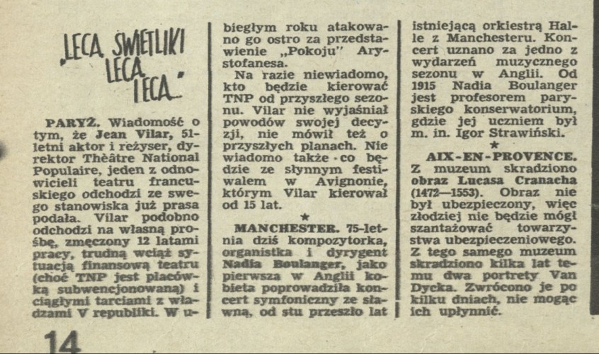 Lecą świetliki lecą...