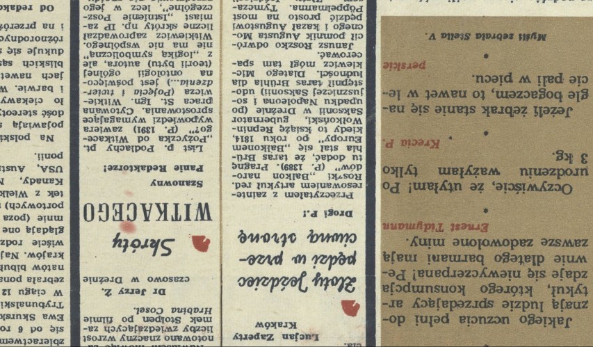 Listy Adama Asnyka do Anieli Grodzińskiej (fragmenty)