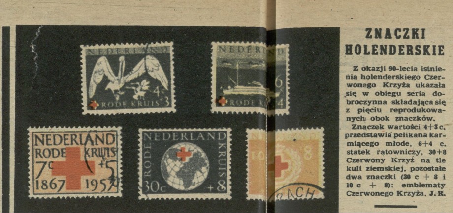 Znaczki holenderskie