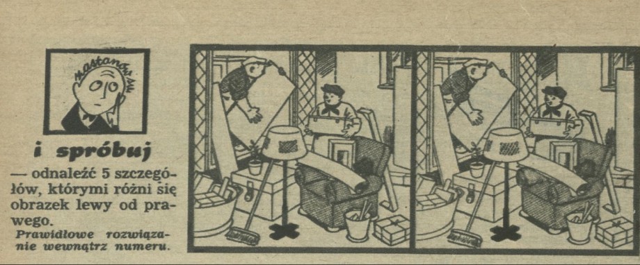 Zastanów się i spróbuj odnaleźć 5 szczegółów