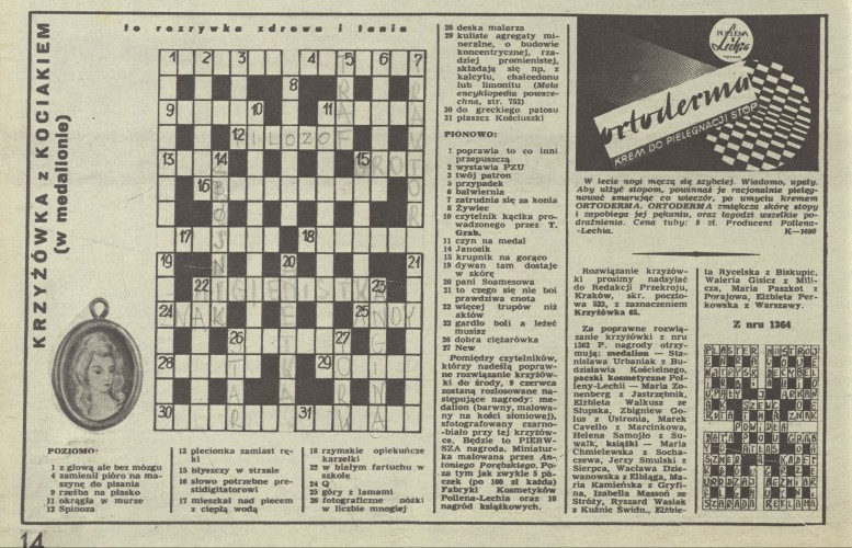 Krzyżówka z kociakiem