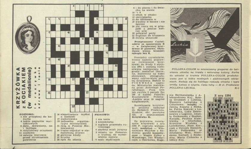 Krzyżówka z kociakiem