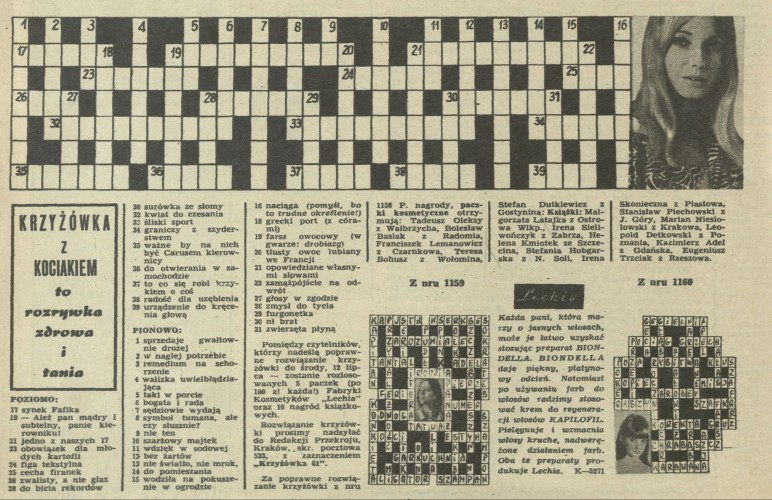 Krzyżówka z kociakiem