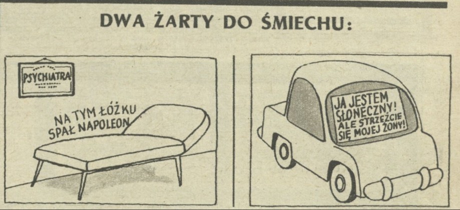 Dwa żarty do śmiechu