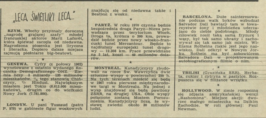 Lecą świetliki, lecą