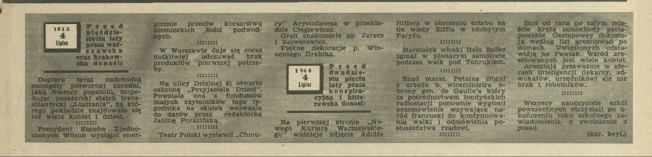 Aktualności z myszką