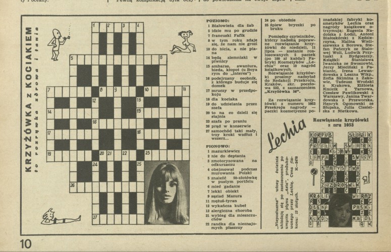 Krzyżówka z kociakiem