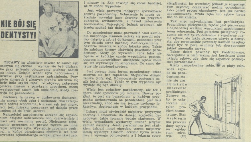 Nie bój się dentysty!