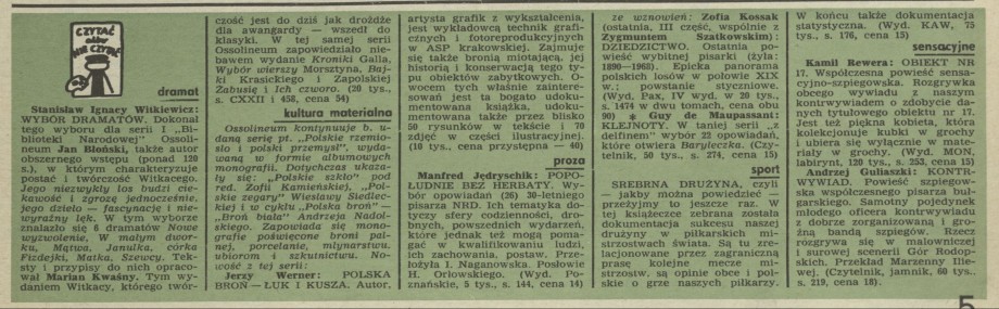 Czytać albo nie czytać?