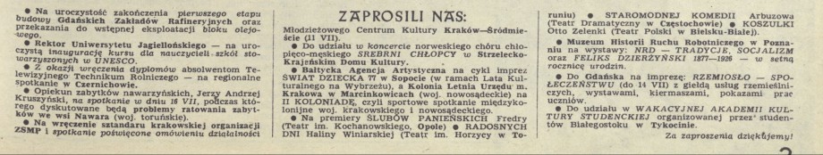 Zaprosili nas