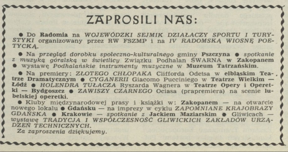 Zaprosili nas